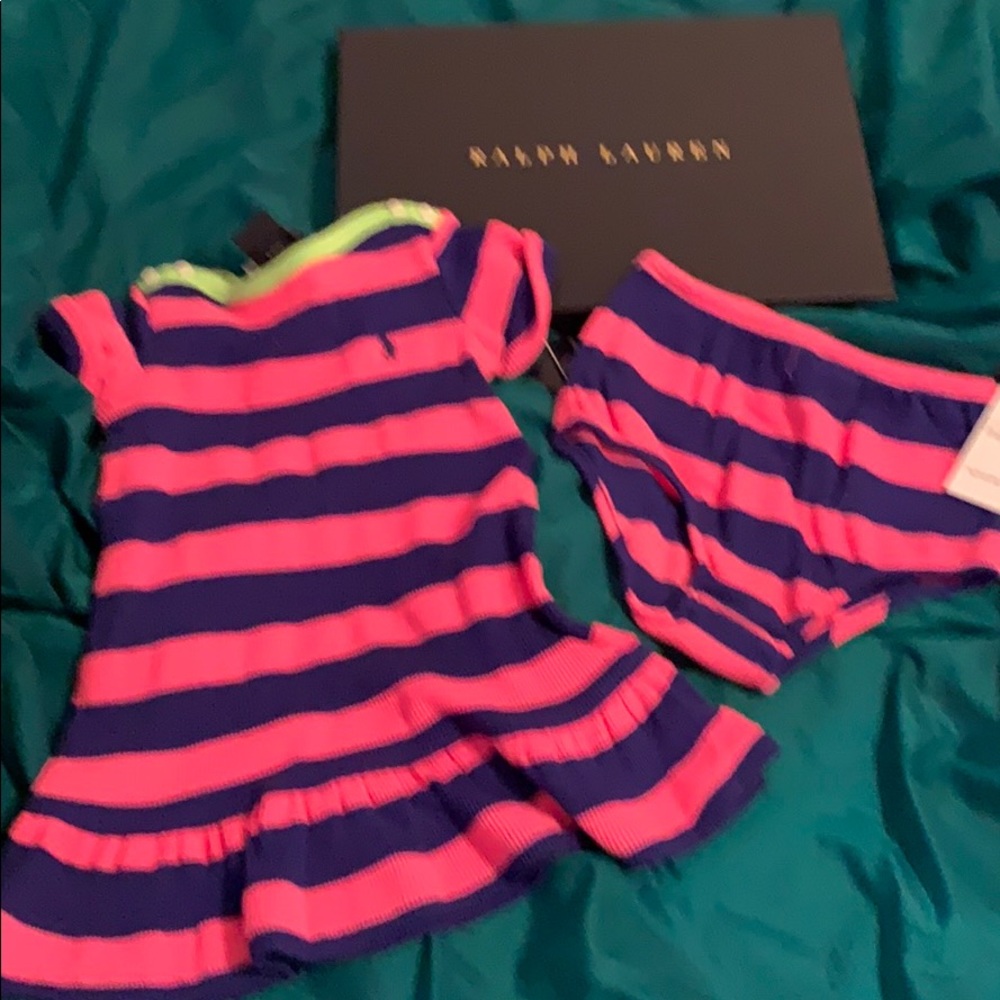 Ralph Lauren dress! Bright and sassy